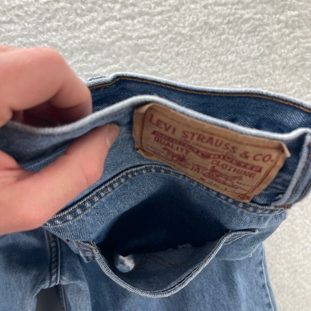 VTG Levis 560 Jeans Mens 36x34 Blue Comfort Loose Tapered Denim Y2K Grunge Baggy